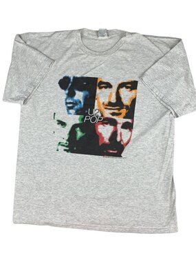 Vintage Original U2 1997 POP Tour Concert Tee  90's size XL
